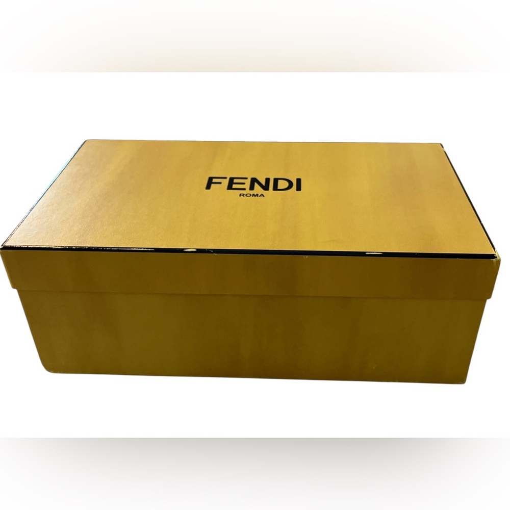 Fendi Bright Yellow Storage Box
